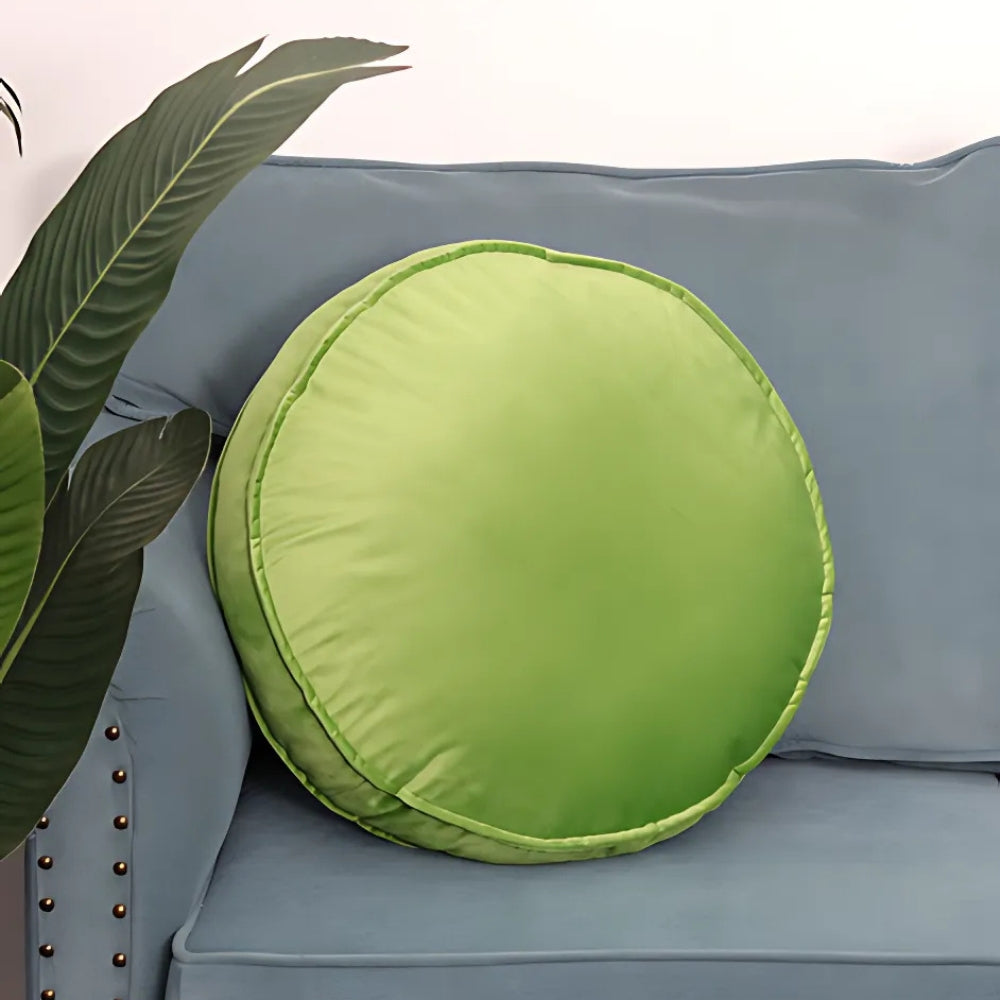 Liora Rond Kussen - Fluweel, Luxe Comfort 46 cm 5