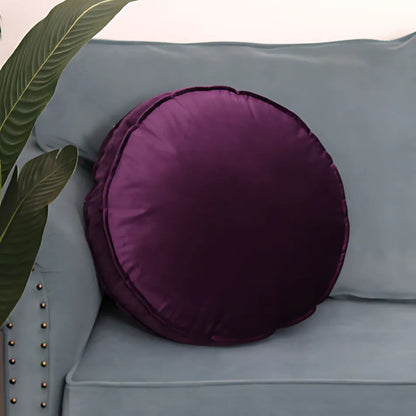 Liora Rond Kussen - Fluweel, Luxe Comfort 46 cm 7