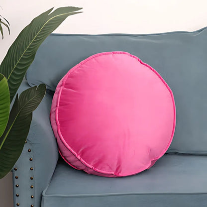 Liora Rond Kussen - Fluweel, Luxe Comfort 46 cm 8