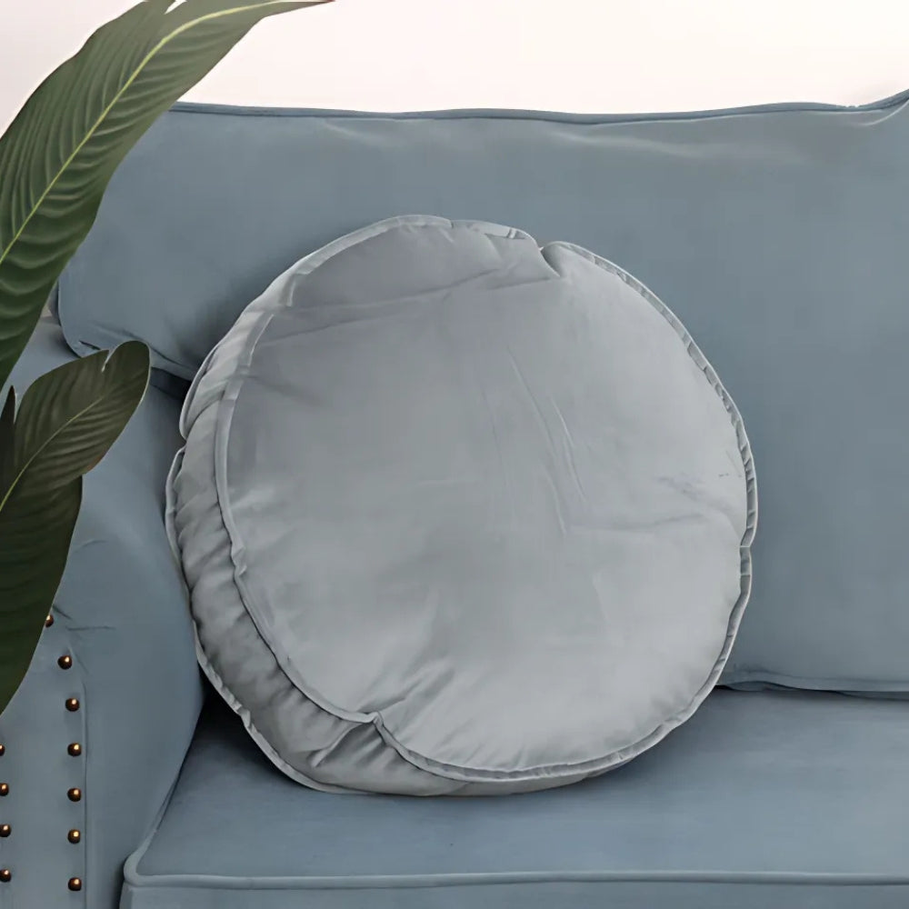 Liora Rond Kussen - Fluweel, Luxe Comfort 46 cm 9