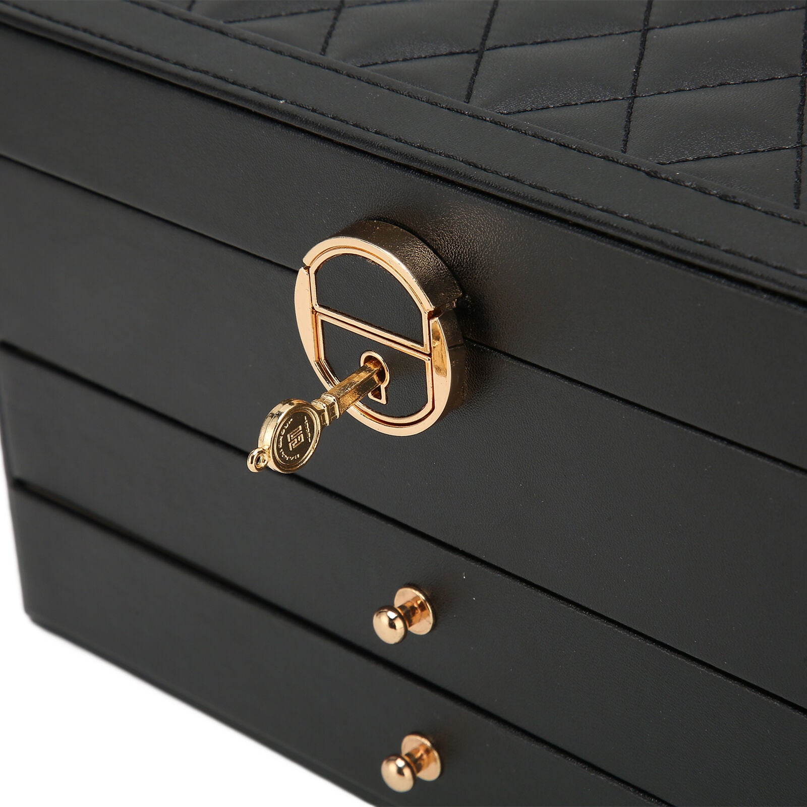 Liora Sieradendoos - Meerlaagse Leren Organizer, Elegant en Functioneel 5