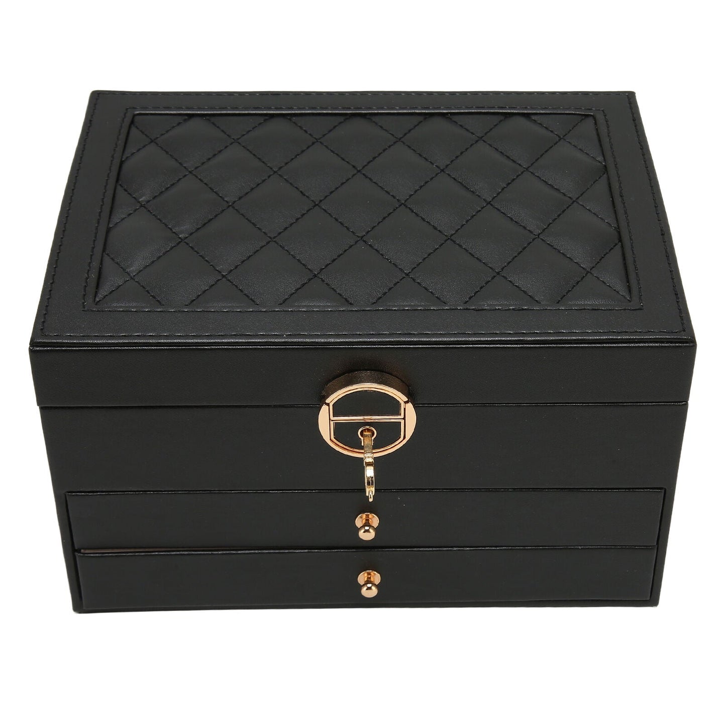 Liora Sieradendoos - Meerlaagse Leren Organizer, Elegant en Functioneel 7
