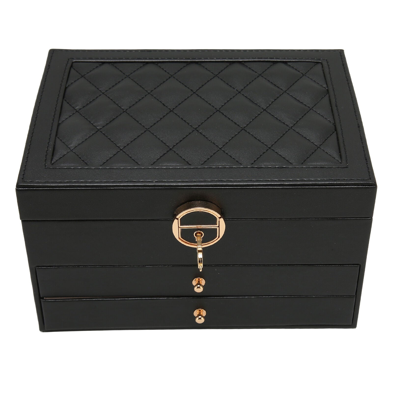 Liora Sieradendoos - Meerlaagse Leren Organizer, Elegant en Functioneel 7