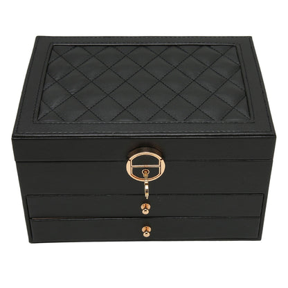 Liora Sieradendoos - Meerlaagse Leren Organizer, Elegant en Functioneel 7
