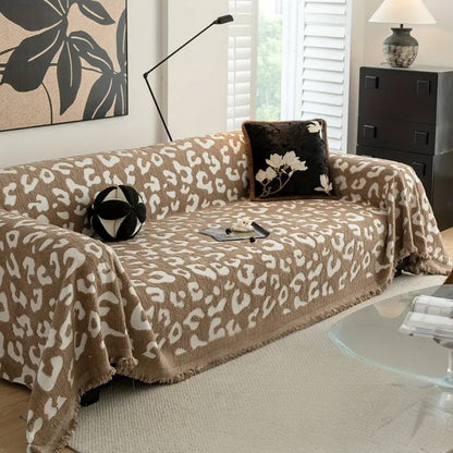 Liora Sofa Cover - Microfiber Mix, Leopard Print 3