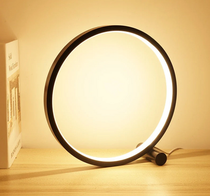 Liora Tafellamp Zwart - Modern Design, Traploos Dimbaar Nachtkast Lampje 4