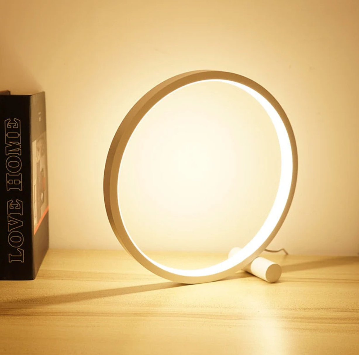 Liora Tafellamp Zwart - Modern Design, Traploos Dimbaar Nachtkast Lampje 6