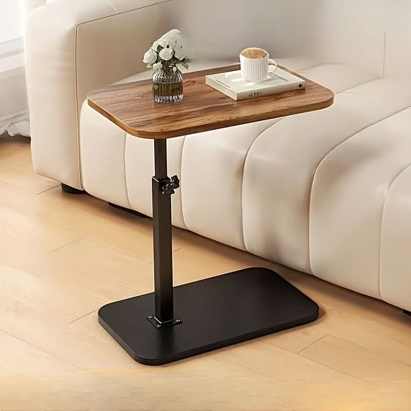Livelift Bijzettafel - Houten Blad, Verstelbare Hoogte, Modern 1
