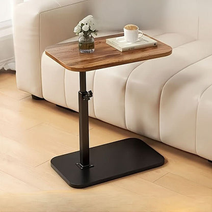 Livelift Bijzettafel - Houten Blad, Verstelbare Hoogte, Modern 5