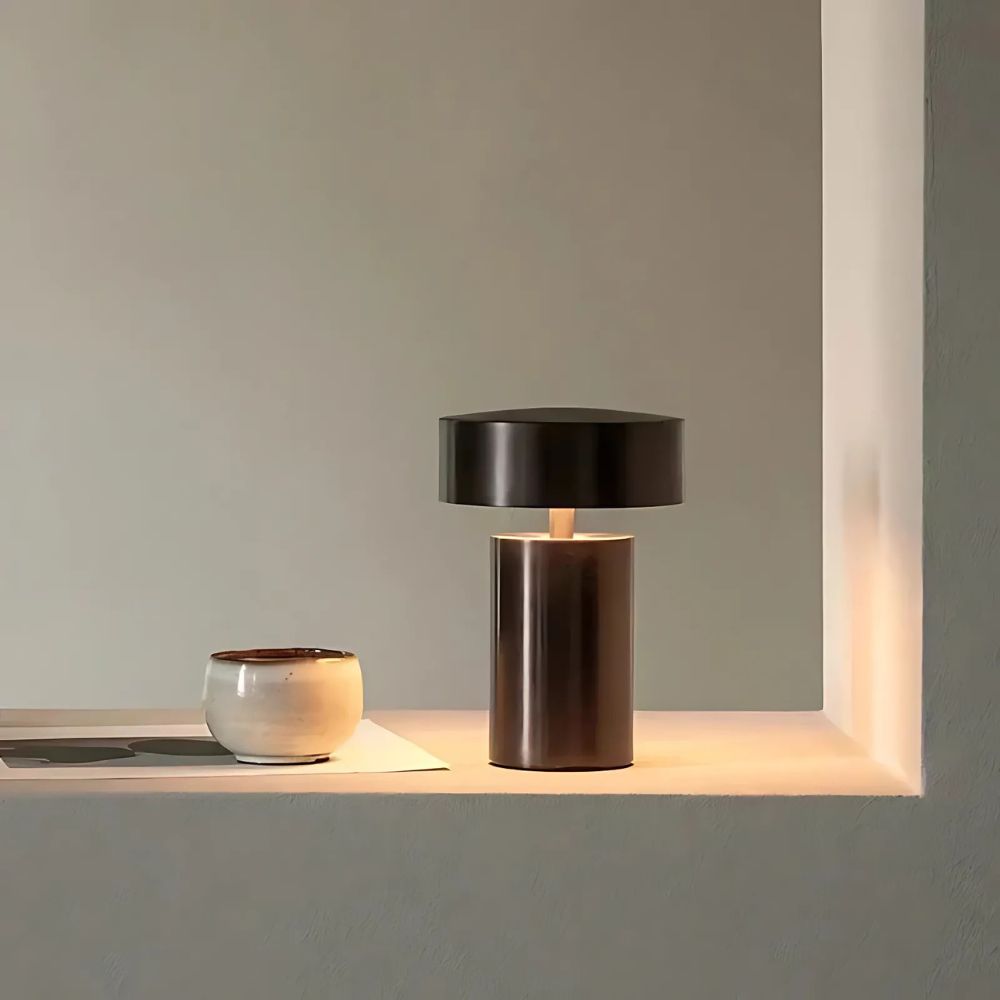 Lumé Tafellamp Zwart - Energiezuinig LED, Stijlvol Design voor Nachtkastje 1