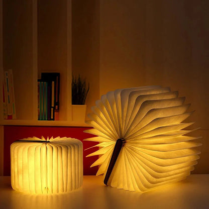 LumiBook Oplaadbare Tafellamp - Draadloos, 360° Opvouwbaar Ontwerp 3