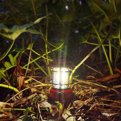 Lumos Campinglantaarn - Oplaadbaar LED, Vintage Stijl Dimbaar Licht 5