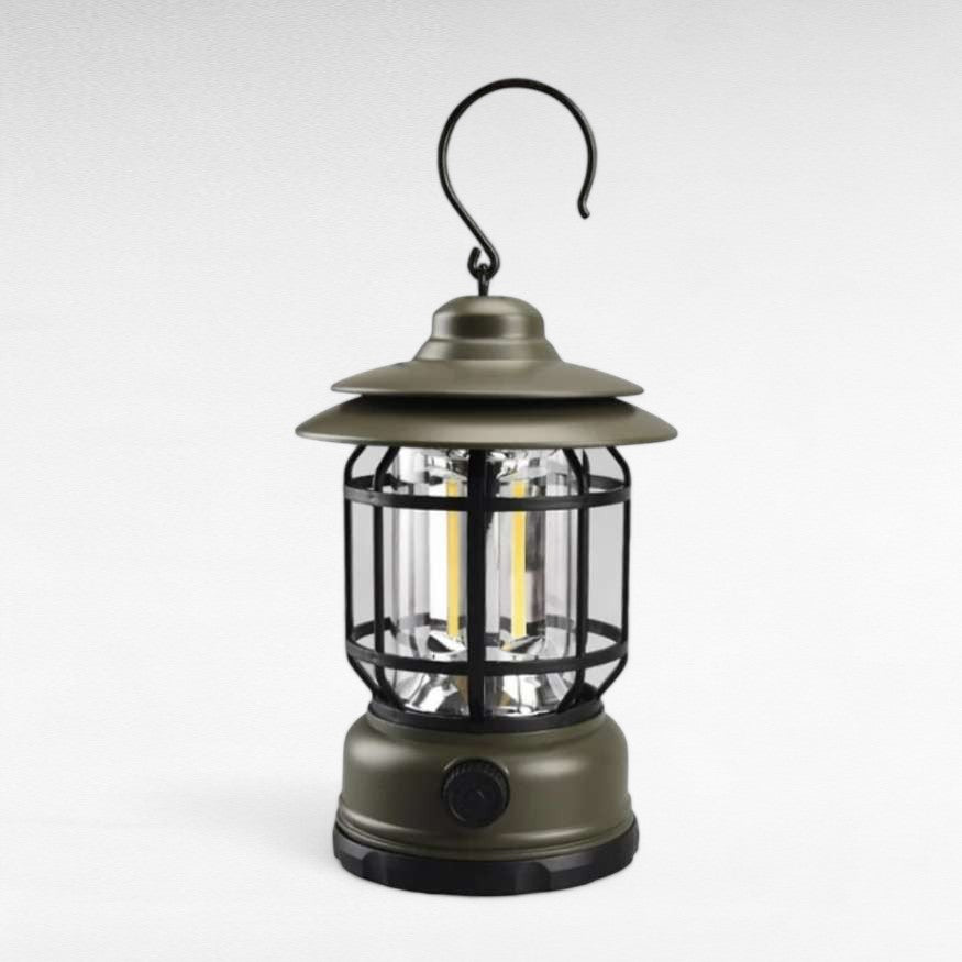 Lumos Campinglantaarn - Oplaadbaar LED, Vintage Stijl Dimbaar Licht 8