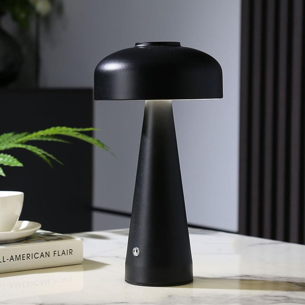 Luna Draadloze Tafellamp - Metalen Structuur, Contactloze Bediening 5