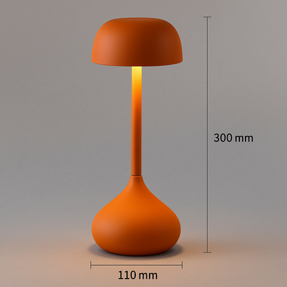 Luna Glow Bureaulamp - Aluminium, Dimbaar LED Licht 0