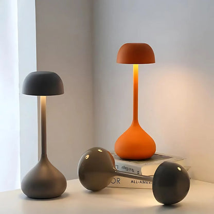 Luna Glow Bureaulamp - Aluminium, Dimbaar LED Licht 1