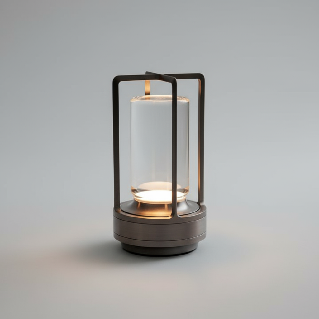 Luna Tafellamp - Draadloos Aluminium, Oplaadbaar en Waterdicht 1