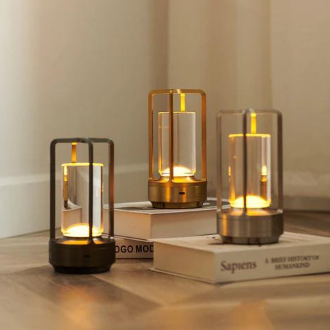 Luna Tafellamp - Draadloos Aluminium, Oplaadbaar en Waterdicht 3