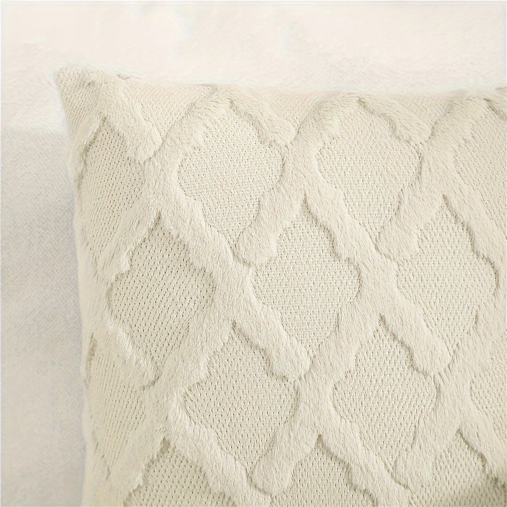 Lunara Kussenhoes 40x40 - Fluweel, Boho Geometrisch Patroon 5