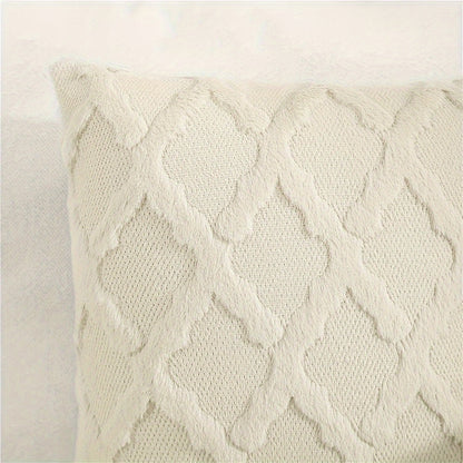 Lunara Kussenhoes 40x40 - Fluweel, Boho Geometrisch Patroon 5