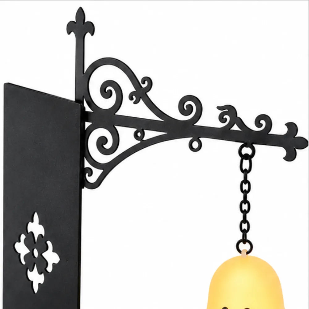 Lunaro Boekenplanklamp - Warm Amber LED, Matzwart Metaal 8