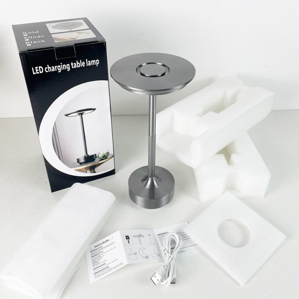 Lunox Bureaulamp LED - Oplaadbaar Aluminium, Modern Design 0