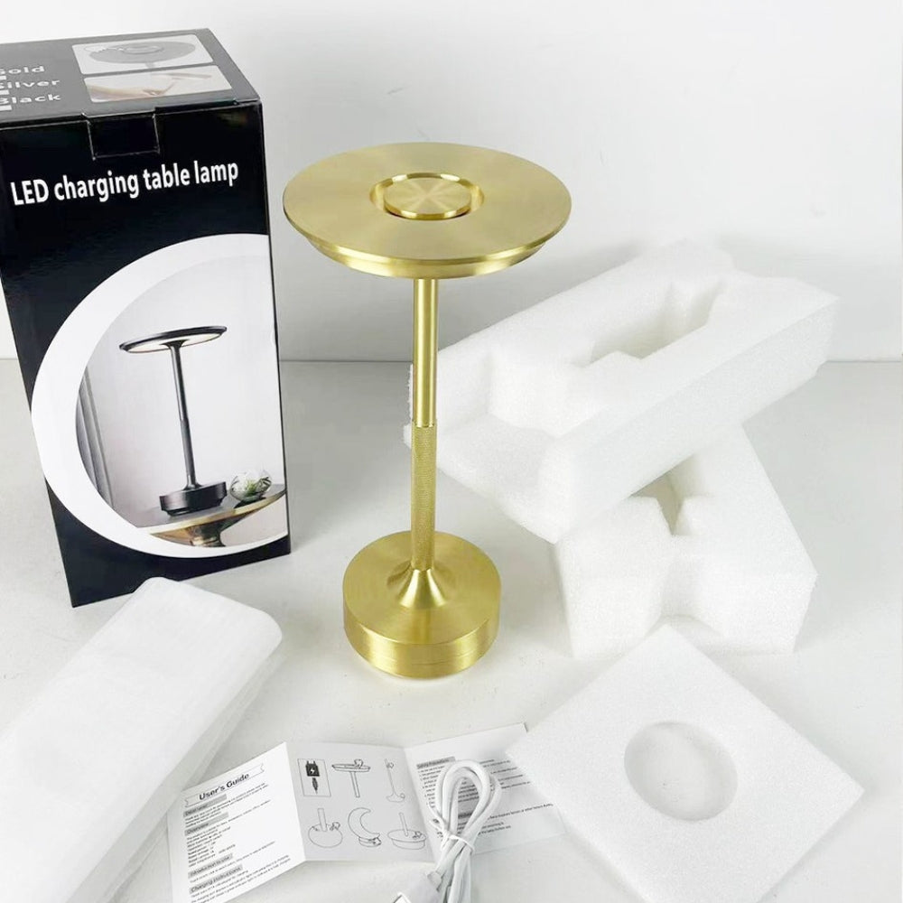 Lunox Bureaulamp LED - Oplaadbaar Aluminium, Modern Design 3