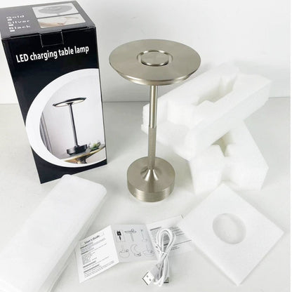 Lunox Bureaulamp LED - Oplaadbaar Aluminium, Modern Design 4