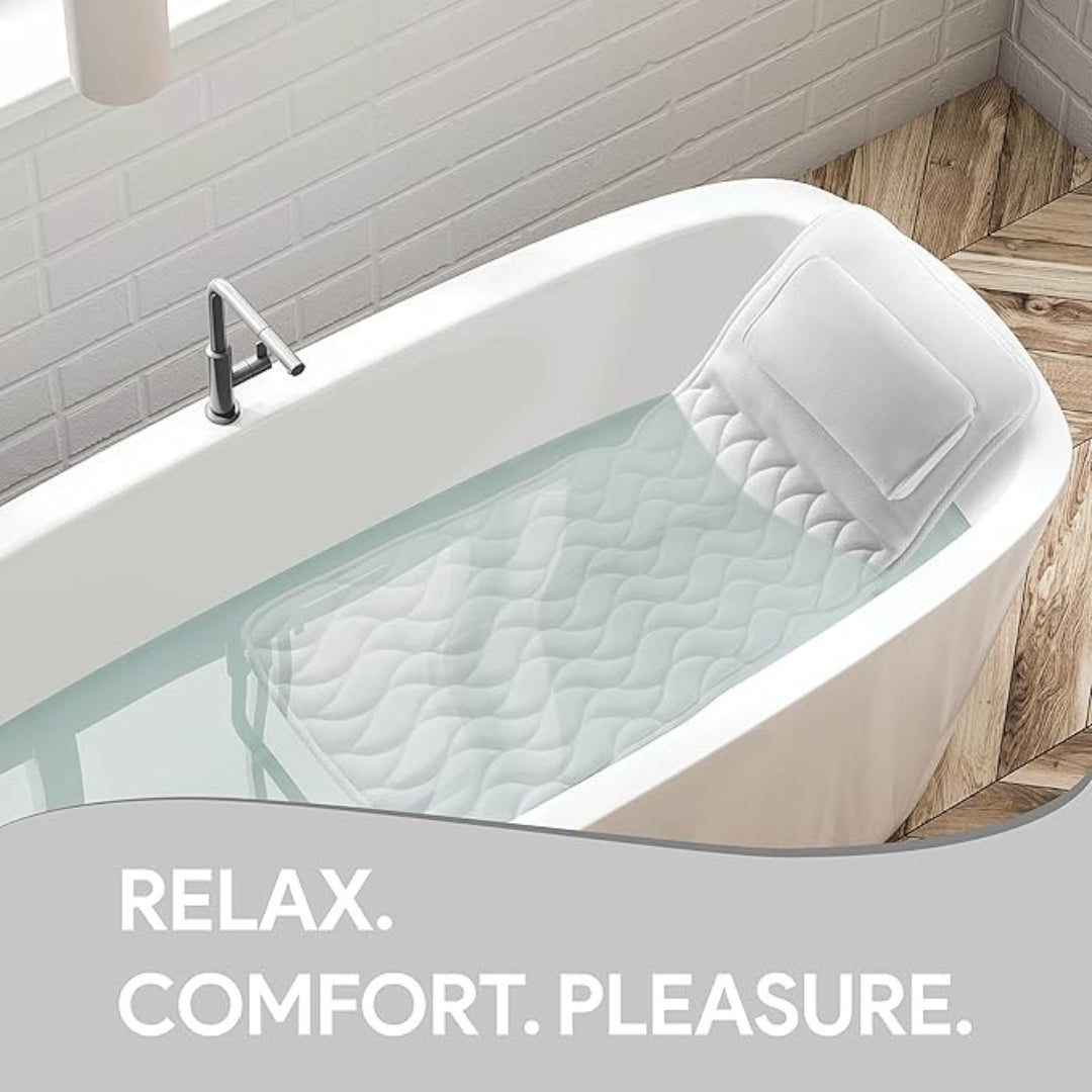 Luxe Badkuipkussen - Ergonomisch Ontwerp, Ademend Mesh 2