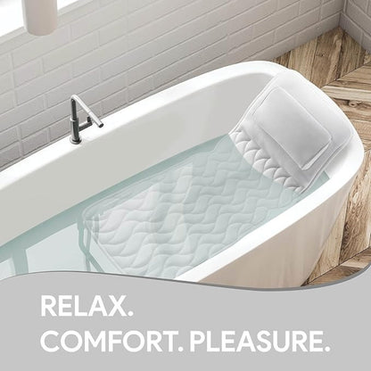 Luxe Badkuipkussen - Ergonomisch Ontwerp, Ademend Mesh 2