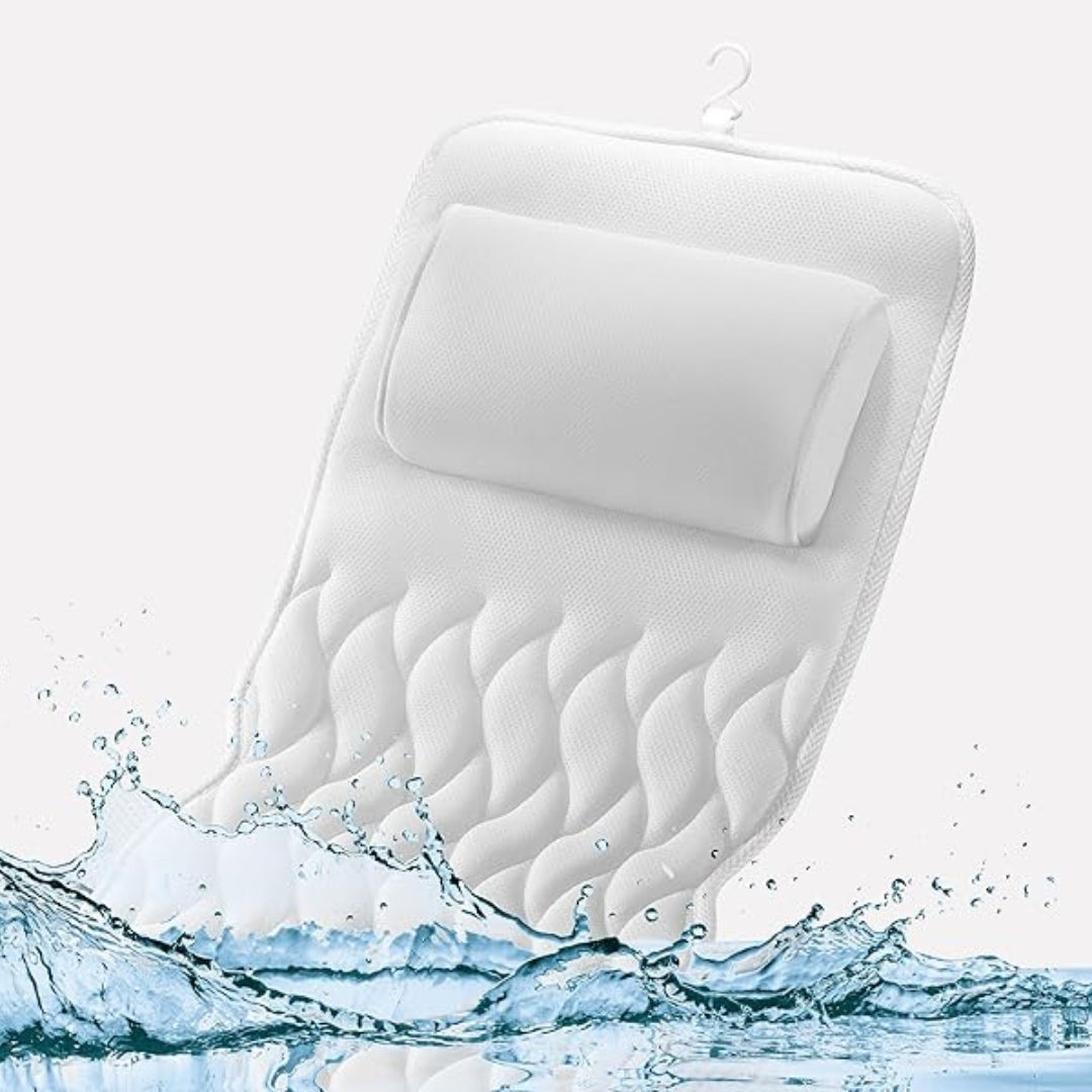Luxe Badkuipkussen - Ergonomisch Ontwerp, Ademend Mesh 3