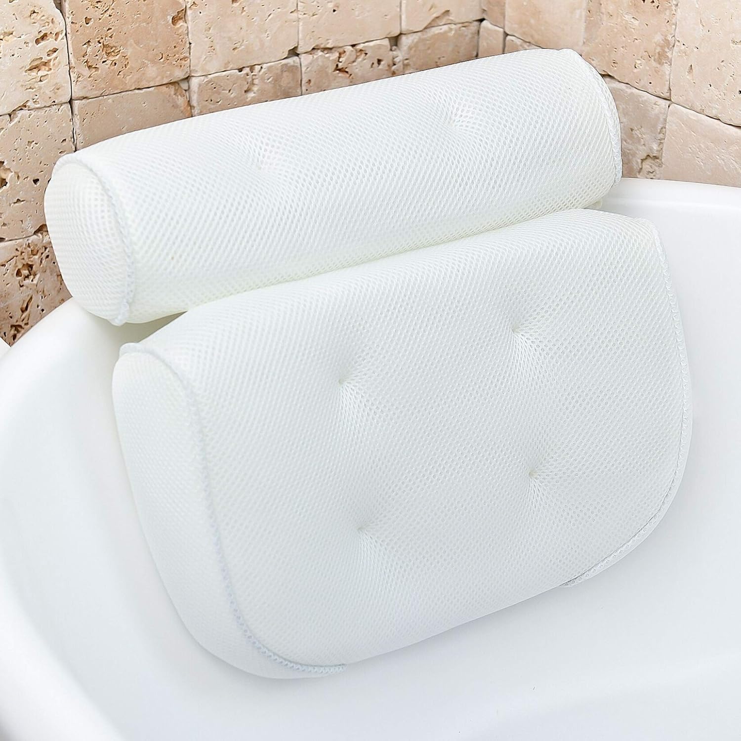 Luxe Badkussen voor in Bad - Ergonomisch Ontwerp, Comfortabel en Ondersteunend 3