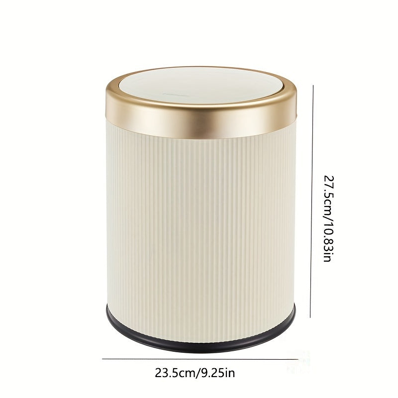Luxe Ovalen Vuilnisbak - Geurafsluitend, Duurzaam Design 3