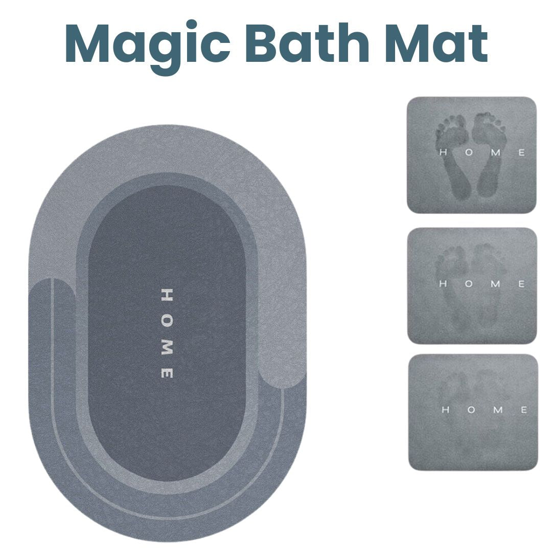 Magi Mat Badmat - Superabsorberend Antislipmateriaal, Hygiënisch Veilig 0