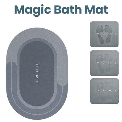 Magi Mat Badmat - Superabsorberend Antislipmateriaal, Hygiënisch Veilig 0