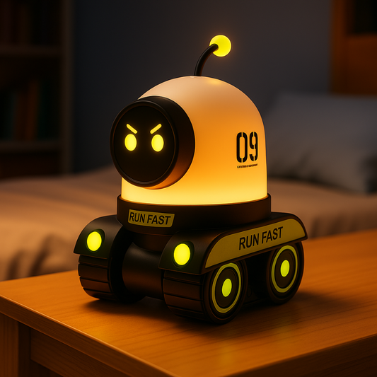 DreamBot™ – Robot Nachtlamp met Sterrenprojector – Rustige Slaaphulp voor Kinderen