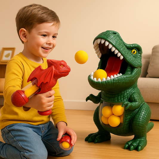 DinoBlitz™ – Spannendes Dinosaurier Wurfspiel – Actief Speelplezier voor Kinderen