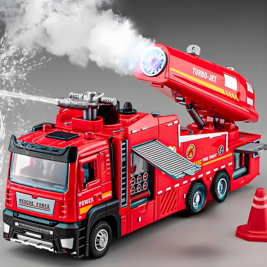 BlazeRescue™ – Interactieve Brandweerwagen met Licht & Geluid – Heldhaftig Speelvoertuig