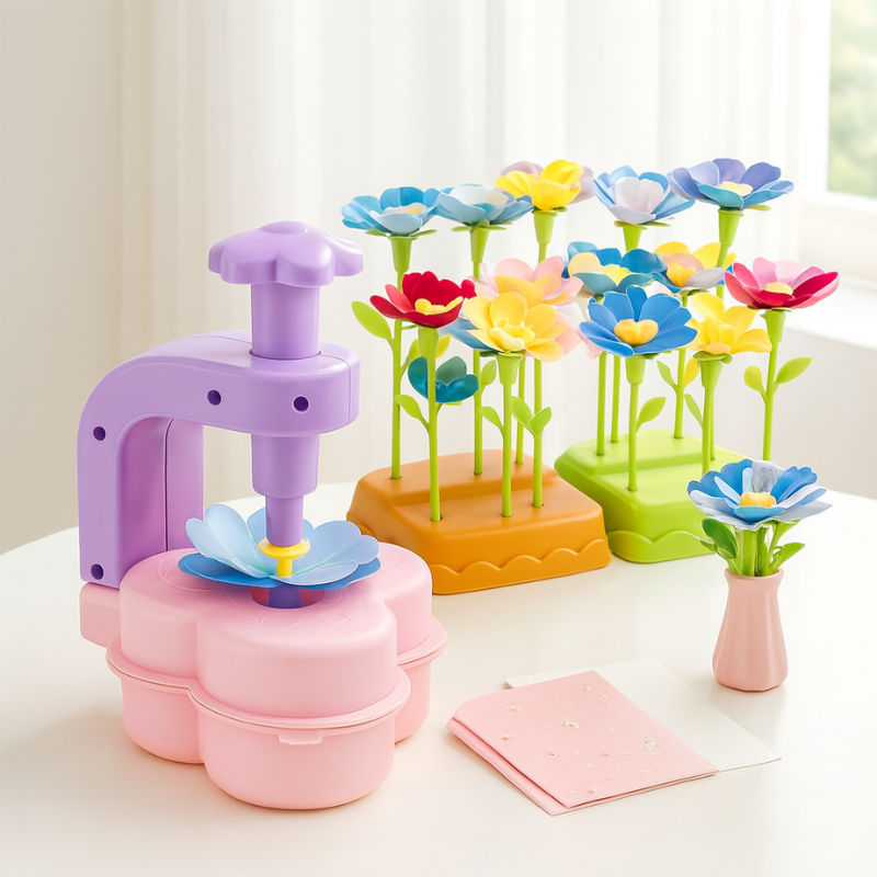 FloraFun™ – Spelenderwijs Bloemen Maken - Creatief speelgoed