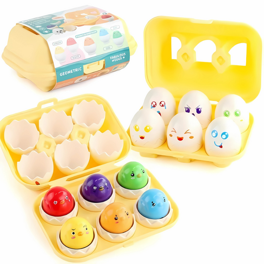 EggJoy™ – Montessori-spel om eieren uit te broeden – Leerzaam speelplezier voor peuters