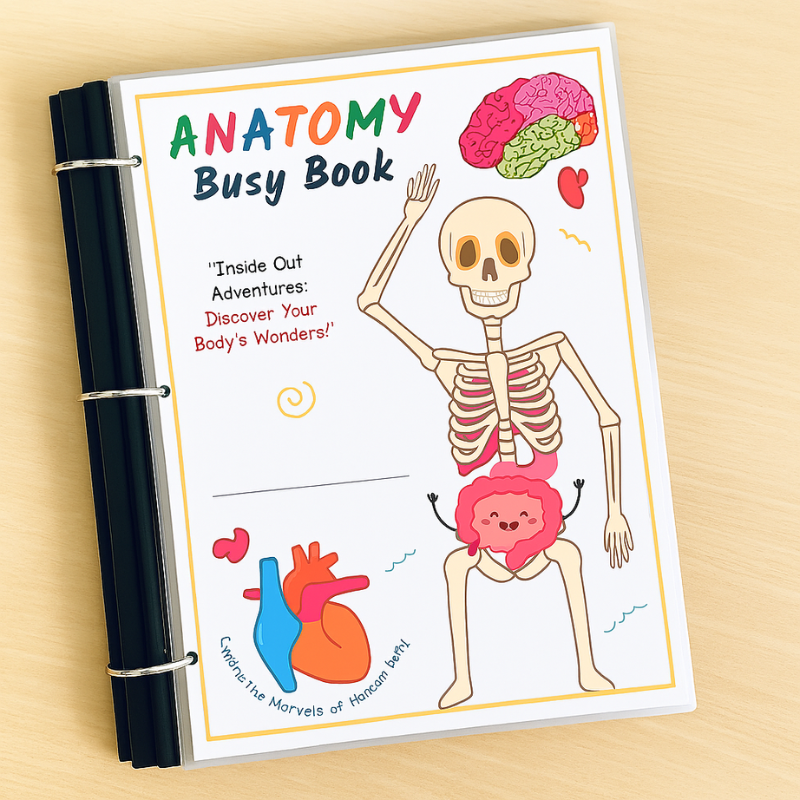 BodyQuest™ – Interactief Anatomie Leerboek – Educatief Speelboek Peuters