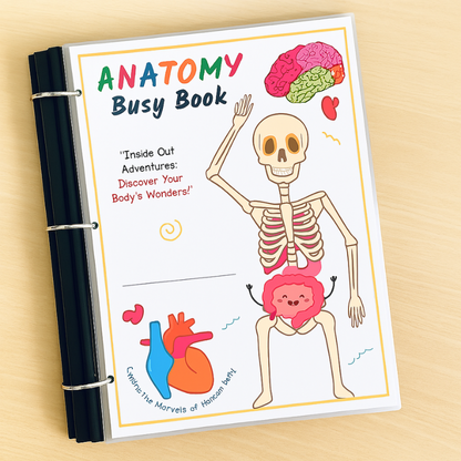 BodyQuest™ – Interactief Anatomie Leerboek – Educatief Speelboek Peuters