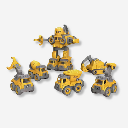 BuildBot™ – Bouwrobot met licht en geluid – Educatief constructiespeelgoed