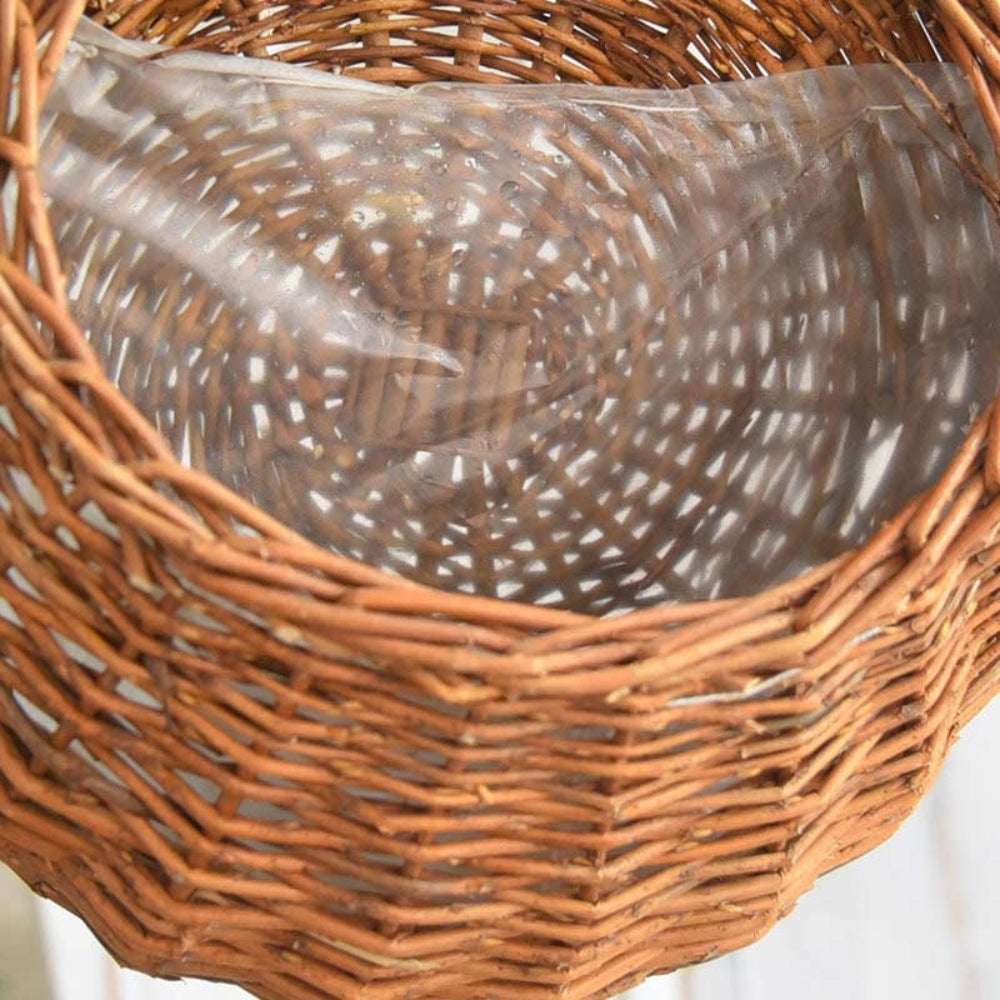 WickerNest™ – Handgeweven Hangmand – Natuurlijke Opbergmand