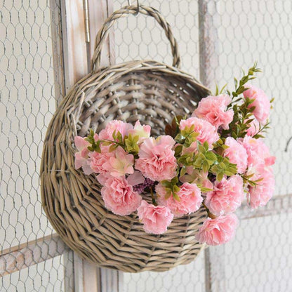 WickerNest™ – Handgeweven Hangmand – Natuurlijke Opbergmand