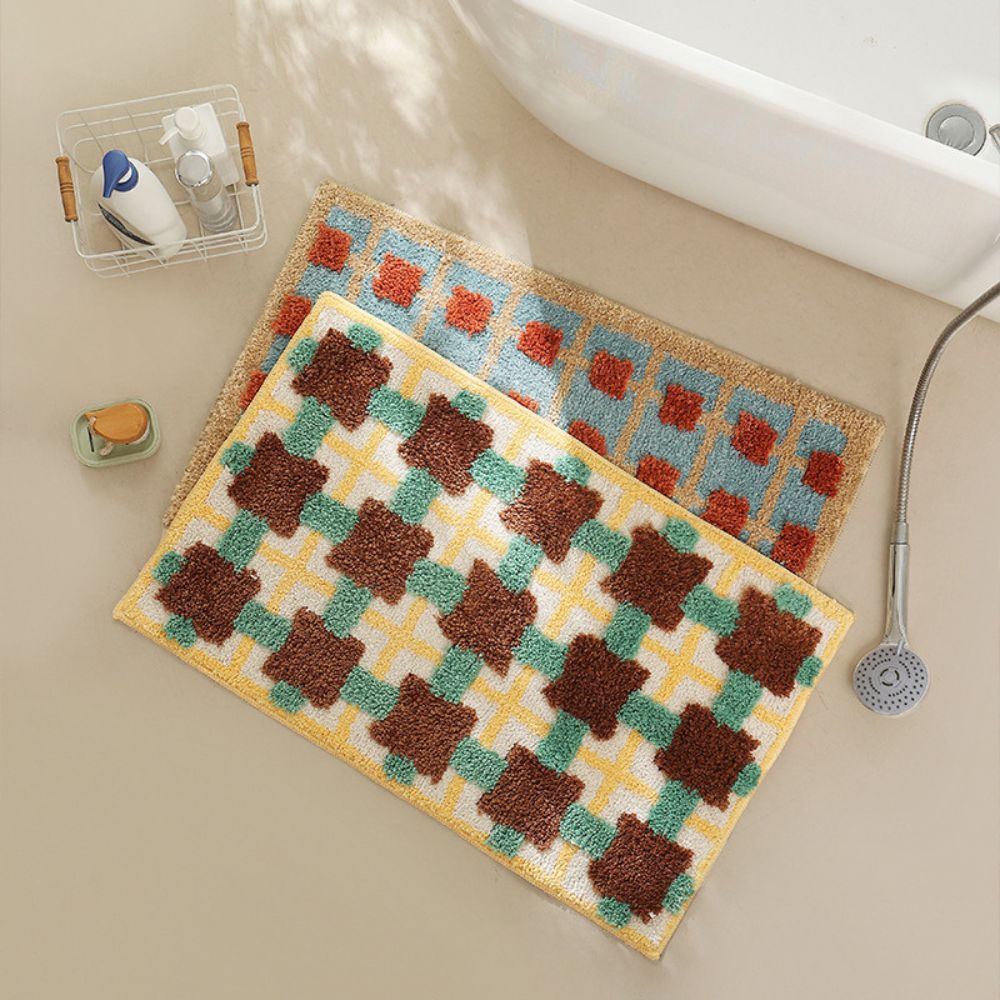 Maro Retro Badmat - Antislip, Marokkaans Design, Zacht en Veilig 1
