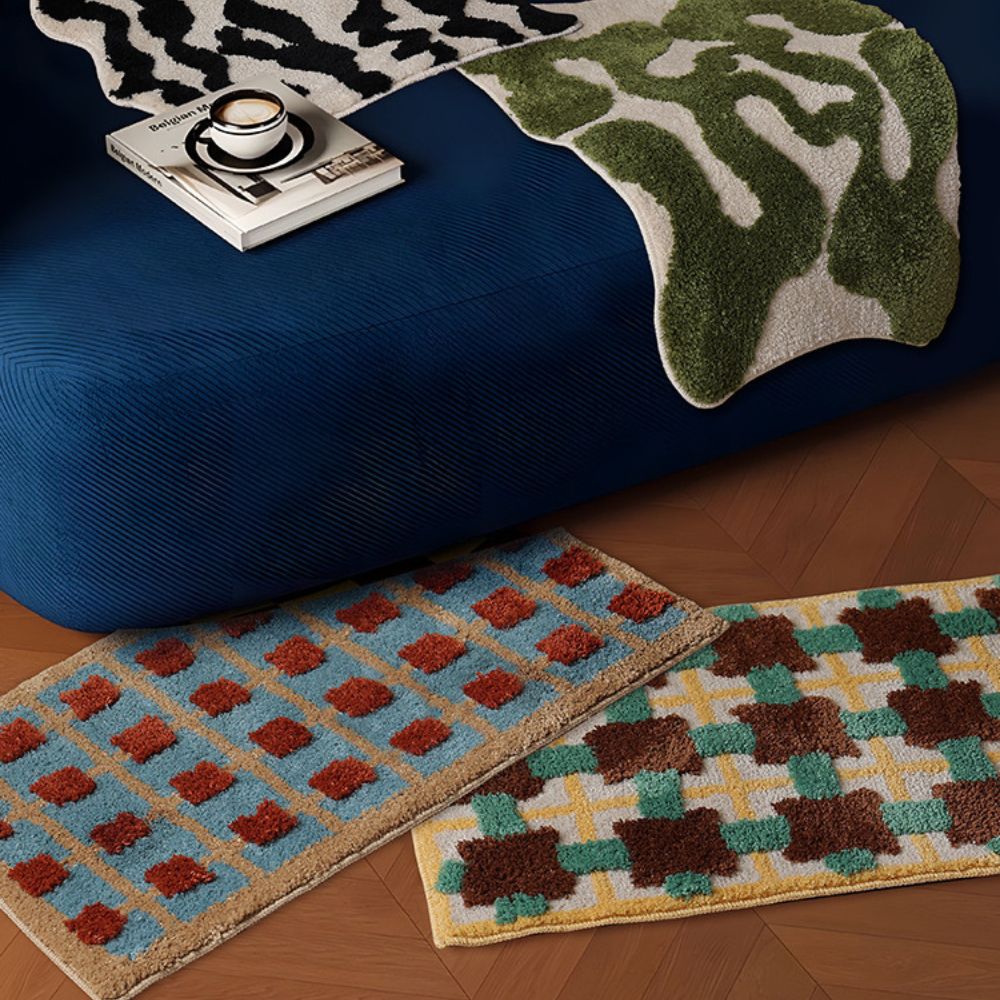 Maro Retro Badmat - Antislip, Marokkaans Design, Zacht en Veilig 4