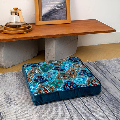 Maroa Strikbandkussen - Microvezel, Boho Patchwork 5
