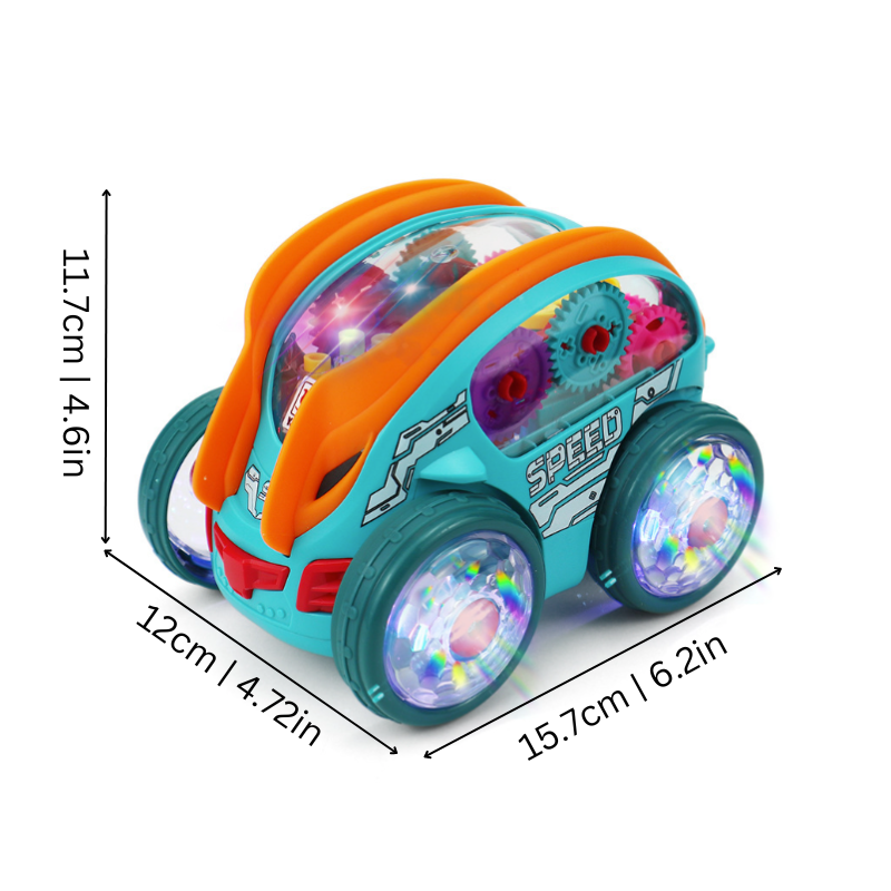GlowFlip™ Speelvoertuig - Lichtgevende auto