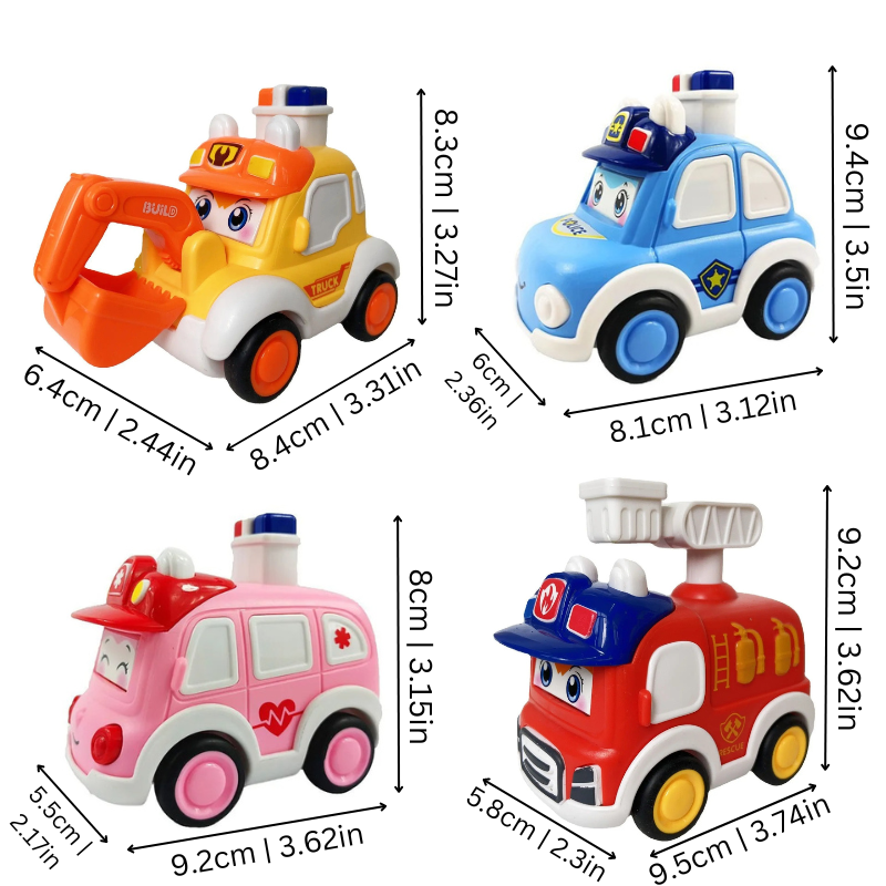 Rescue Patrol™ - Een Wereld Vol Actie (set van 4)